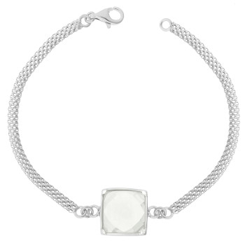 Orphelia® Women's Sterling Silver Bracelet - Silver ZA-7101