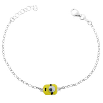 Orphelia® 'Minion' Enfant Argent Bracelet - Argent ZA-7135/1