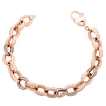 Orphelia®  Femmes Argent Bracelet - Rosé ZA-7175/RG