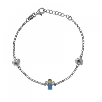 Orphelia® Kind Sterling Silber Armbänd - Silber ZA-7456