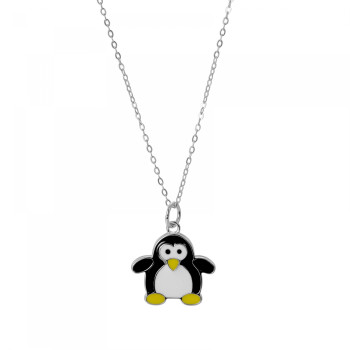 Orphelia® Child's Sterling Silver Chain with Pendant - Silver ZH-7455