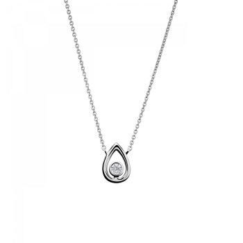 Orphelia® 'Ellie' Dames Zilver 925 925 Collier - Zilverkleurig ZK-7485