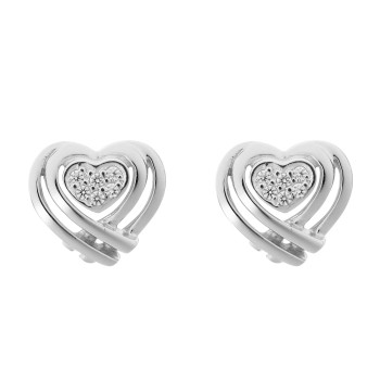 Orphelia® 'Anni' Damen Sterling Silber Ohrstecker - Silber ZO-7368