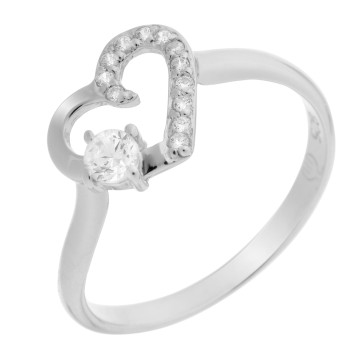 Orphelia®  Femmes Argent Bague - Argent ZR-7080