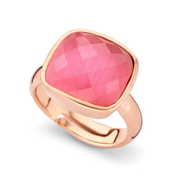 Orphelia®  Femmes Argent Bague - Rosé ZR-7198/PI