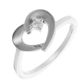 Orphelia® Damen Sterling Silber Ring - Silber ZR-7370