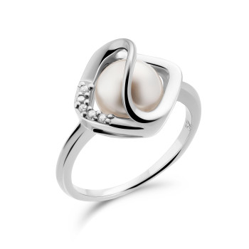 Orphelia® Women's Sterling Silver Ring - Silver ZR-7471 #1