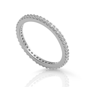 Orphelia® 'Lily' Femmes Argent Bague - Argent ZR-7538