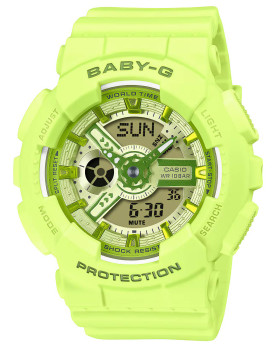 Casio® Analogue-digital 'Baby-g' Women's Watch BA-110YK-3AER