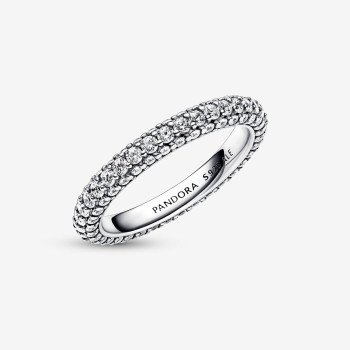 Pandora® 'Timeless Pavé' Women's Sterling Silver Ring - Silver 192627C01