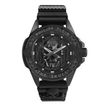 Philipp Plein® Analogique 'The $kull Carbon Fiber' Hommes Montre PWAAA2022