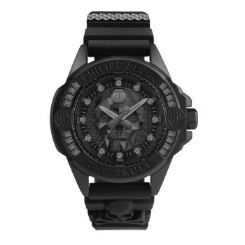 Philipp Plein® Analogique 'The $kull Genderless' Mixte Montre PWNAA0322