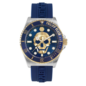 Philipp Plein® Analog 'The $kull Diver' Herren Uhr PWOAA0222