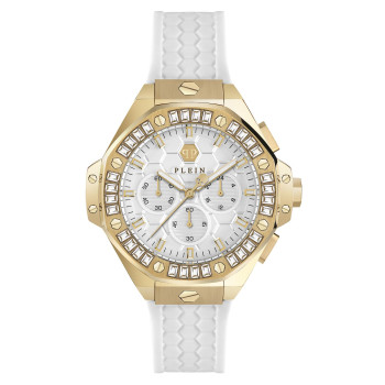 Philipp Plein® Chronographe 'Plein Chrono Royal' Mixte Montre PWPSA0624