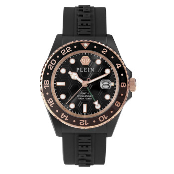 Philipp Plein® Analogique 'Gmt-i Challenger' Hommes Montre PWYBA0823