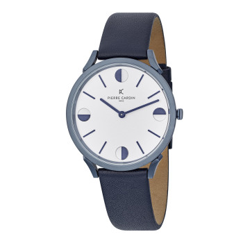 Pierre Cardin® Analogique 'Pigalle Half Moon' Mixte Montre CPI.2009