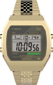 Timex® Digital 'T80' Damen Uhr TW2V74300