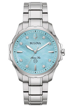 Bulova® Analogique 'Marine Star' Femmes Montre 96P248