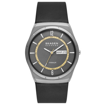 Skagen® Analogique 'Melbye Titanium' Hommes Montre SKW6907