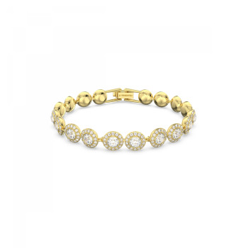 Swarovski® 'Angelic' Damen Verchromtem Metall Armbänd - Gold 5505469