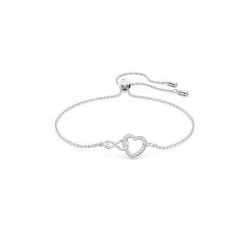 Swarovski® 'Swarovski Infinity' Damen Metall Armbänd - Silber 5524421