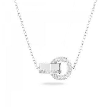 Swarovski® 'Hollow' Femmes Métall Pendentif - Argent 5636497