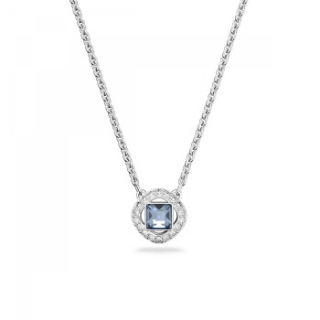 Swarovski® 'Angelic square' Dames Metaal Collier - Zilverkleurig 5662142