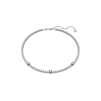 Swarovski® 'Matrix' Femmes Métall Collier - Argent 5666167