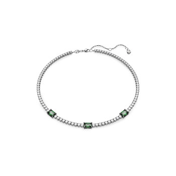 Swarovski® 'Matrix' Femmes Métall Collier - Argent 5666168