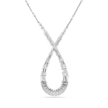 Swarovski® 'Hyperbola' Femmes Métall Collier - Argent 5679438