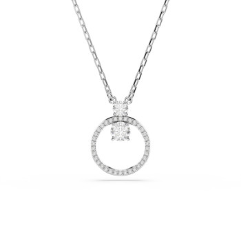 Swarovski® 'Dextera' Femmes Métall Collier - Argent 5692261