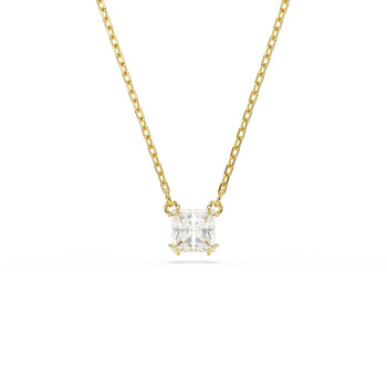 Swarovski® 'Stilla' Femmes Métal plaqué Collier - Or 5693153