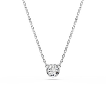 Swarovski® 'Imber' Femmes Métall Collier - Argent 5696039