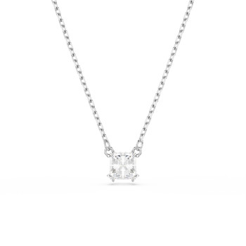 Swarovski® 'Matrix' Femmes Métall Collier - Argent 5701903