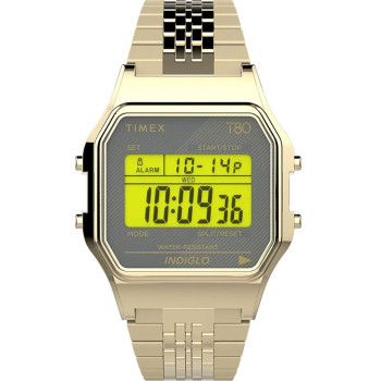 Timex® Digitaal 'T80' Unisex Horloge TW2U93500