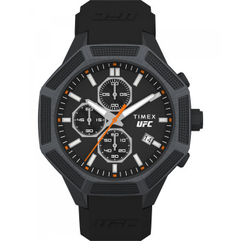 Timex® Chronograaf 'Ufc king chrono' Heren Horloge TW2V87200