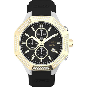 Timex® Chronographe 'Ufc King Chrono' Hommes Montre TW2V99200