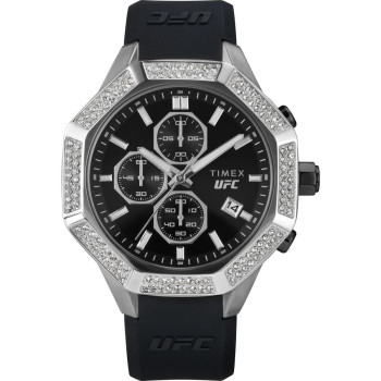 Timex® Chronographe 'Ufc King Chrono' Hommes Montre TW2V99300