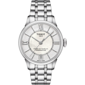 Tissot® Analoog 'Chemin des tourelles powermatic 80' Dames Horloge T0992071111800