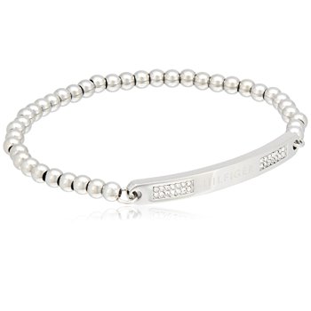 Tommy Hilfiger® Dames RVS Armband (sieraad) - Zilverkleurig 2780342
