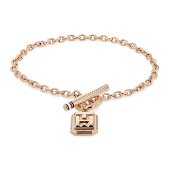 Tommy Hilfiger® Damen Edelstahl Armbänd - Roségold 2780437