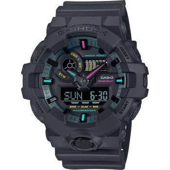 Casio® Analoog En Digitaal 'G-shock' Heren Horloge GA-700MF-1AER