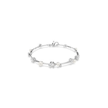 Swarovski® 'Constella Bars' Women's Base Metal Bracelet - Silver 5707511