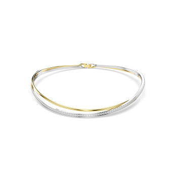 Swarovski® 'Hyperbola' Damen Metall Halsband - Silber/Gold 5702408