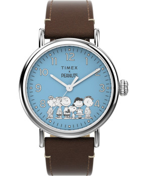 Timex® Analogue 'Peanuts Waterbury Standard' Men's Watch TW2V89800