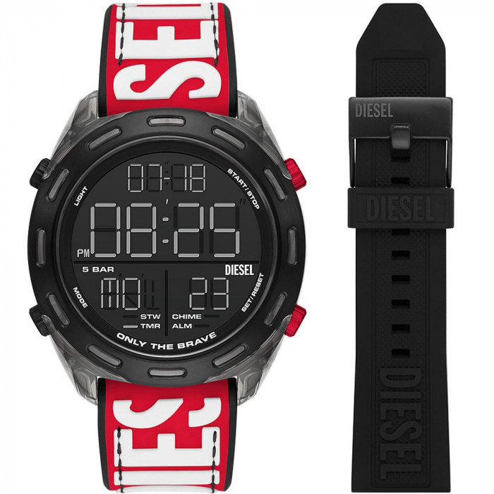 Diesel® Digital 'Crusher' Men's Watch DZ2164SET | $159.5