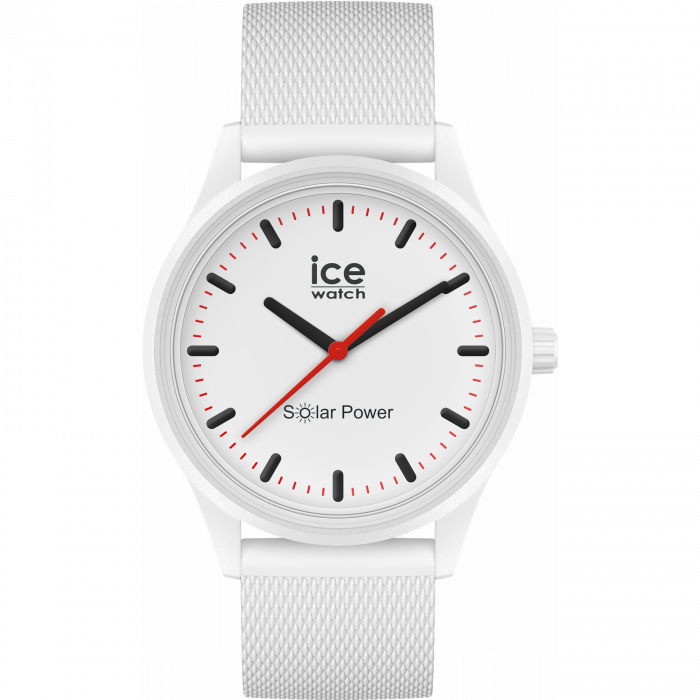 Ice Watch® Analogue 'Ice Solar Power - Polar' Unisex's Watch (Medium) 018390