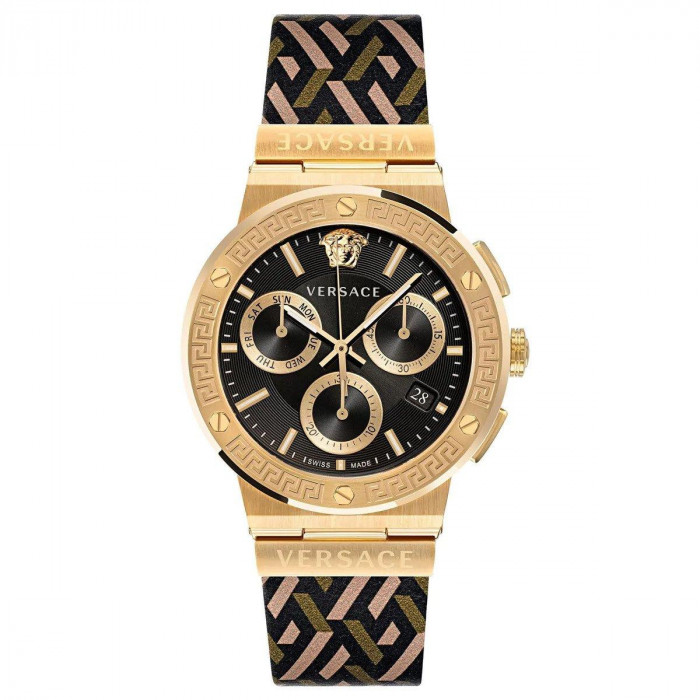 Versace® Chronograph 'Greca Logo' Men's Watch VEZ900621 | $795.5
