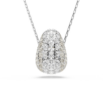 Swarovski® 'Sublima' Women's Base Metal Necklace - Silver 5697190