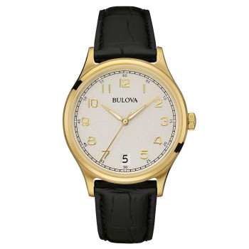 Bulova® Analogue 'Classic Vintage' Men's Watch 97B147 #1